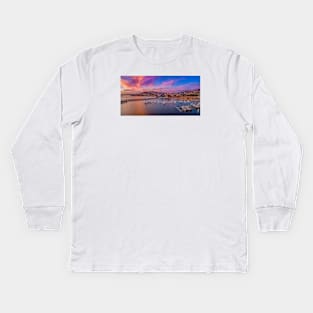 Albany Sunset Kids Long Sleeve T-Shirt